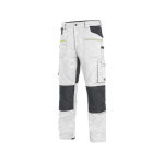 Nohavice CXS STRETCH, pánske, bielo - šedé, veľ. 54