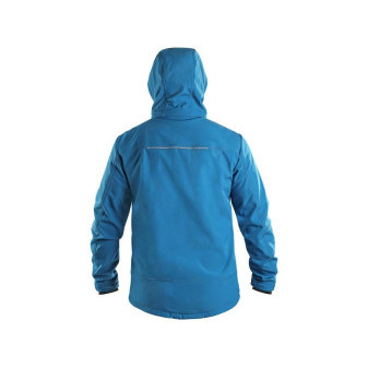 Bunda CXS STRETCH, pánska, softshell, stredne modrá