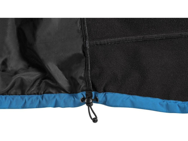 Bunda CXS STRETCH, pánska, softshell, stredne modrá, veľ. XL