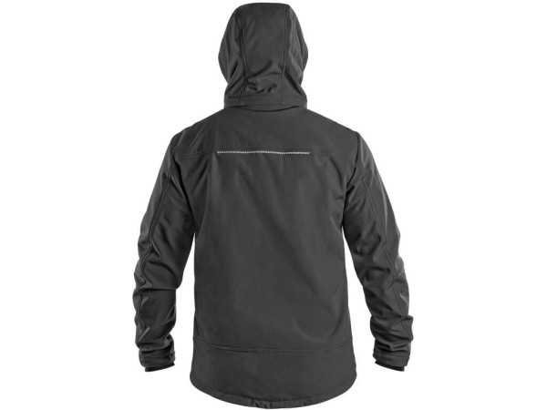 Bunda CXS STRETCH, pánska, softshell, čierna, veľ. 3XL
