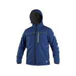 Bunda CXS STRETCH, pánska, softshell, tmavo modrá, vel. 3XL