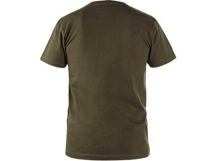 Tričko CXS NOLAN, krátky rukáv, khaki, veľ. 2XL
