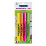 Zvýrazňovač Centropen 8552 sada 4ks šírka 1 - 4,6mm