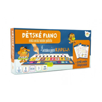 Piáno detské hracia elektronická podložka
