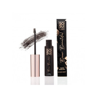 SOSU Cosmetics Brow Beautiful Gél na obočie 04 Dark Ebony, 5ml