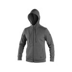 Mikina CXS HARRISON, pánska, šedo-čierna, veľ. 2XL