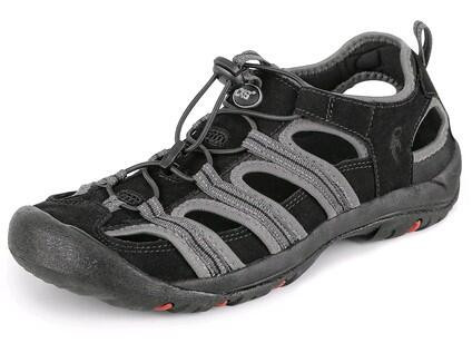 Sandále CXS SAHARA, čierno-sivý, veľ. 40