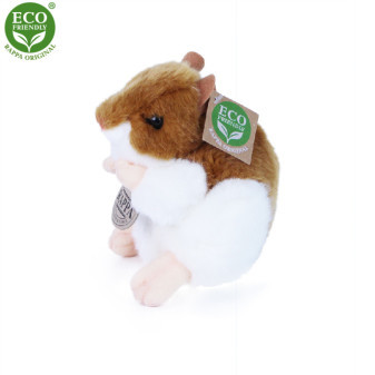 Plyšový škrečok 13 cm ECO-FRIENDLY