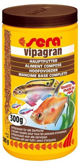 Sera základné krmivo pre okrasné ryby Vipagran 1000ml Nature