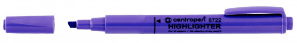 Zvýrazňovač Centropen 8722 fialová šírka 1 - 4mm