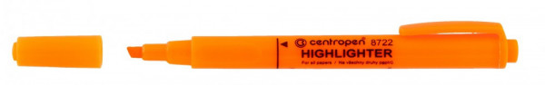Zvýrazňovač Centropen 8722 oranžová šírka 1 - 4mm