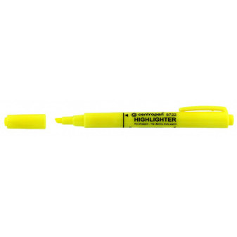 Zvýrazňovač Centropen 8722 žltá šírka 1 - 4mm
