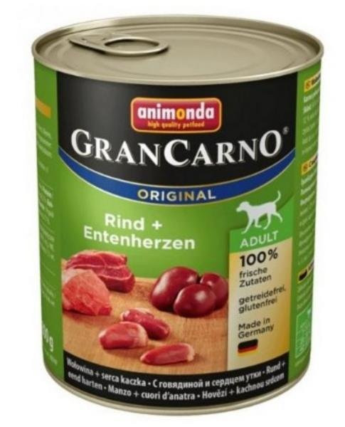 Animonda GranCarno Adult hovädzie + kačacie srdce 800g