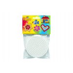 Podložka na zažehľovacie korálky Hama MIDI- koliesko, štvorec, šesťuholník plast 9x9cm