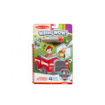 Kúzelné maľovanie vodou Tlapková patrola/Paw Patrol omaľovánky/blok 19x28cm + štetec, 4 listy