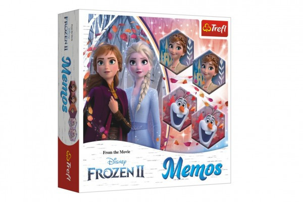 Pexeso papierové Ľadové kráľovstvo II/Frozen II spoločenská hra 36 kusov v krabici 20x20x5cm