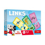 Hra Links skladačka Mickey Mouse a priatelia 14 párov vzdelávacia hra v krabici 21x14x4cm