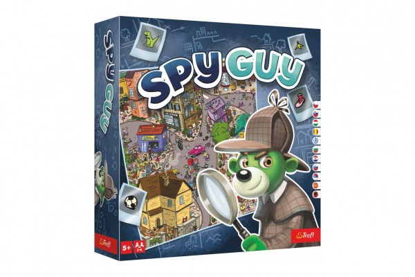 Spy Guy Rodina Treflikov spoločenská hra v krabici 26x26x6cm