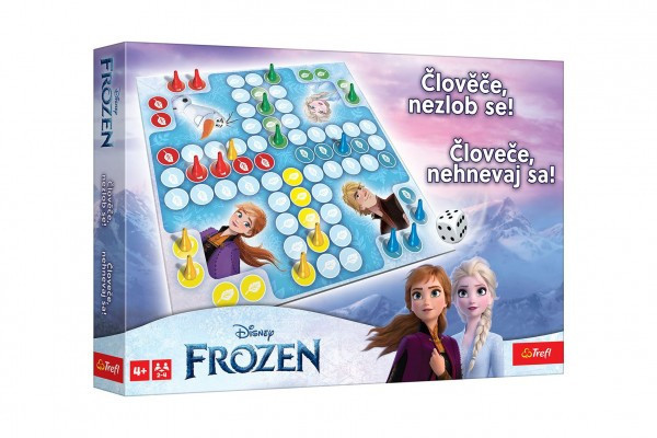 Človeče, nehnevaj sa! Ľadové kráľovstvo/Frozen spoločenská hra v krabici 33x23x4cm