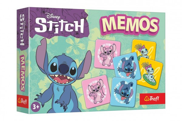 Pexeso papierové Lilo & Stitch spoločenská hra 30 kusov v krabici 21x14x4cm