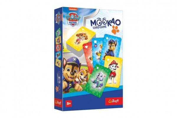 Kartová hra Mookao Tlapková patrola / Paw patrol spoločenská hra v krabici 14x21x4cm