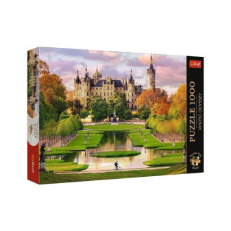 Puzzle Premium Plus - Photo Odyssey: Zámok Schwerin, Nemecko 1000 dielikov 68,3x48cm v krab 40x27cm