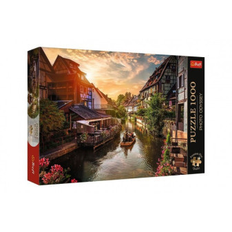 Puzzle Premium Plus - Photo Odyssey:Malé Benátky v Colmar, Francúzsko 1000dielikov 68,3x48cm v krab 40