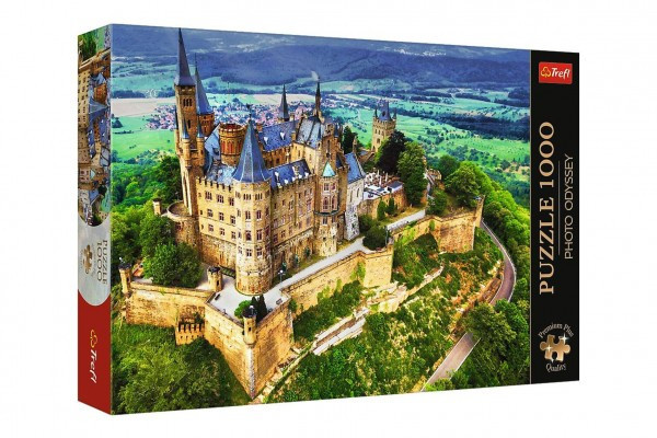 Puzzle Premium Plus - Photo Odyssey: Zámok Hohenzollern, Nemecko 1000 dielikov 68,3x48cm v krab 40x2