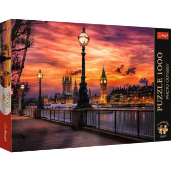 Puzzle Premium Plus - Photo Odyssey: Big Ben, Londýn 1000 dielikov 68,3x48cm v krabici 40x27x6cm
