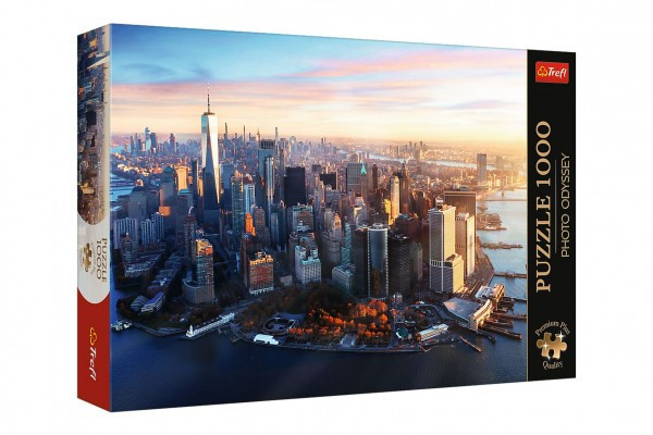Puzzle Premium Plus - Photo Odyssey: Manhattan, New York 1000 dielikov 68,3x48cm v krabici 40x27x6c