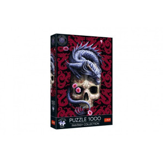 Puzzle Fantasy Collection: Orientálny drak 1000 dielikov 48x68, 3cm v krabici 27x40x6cm