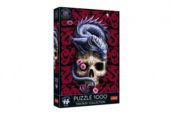 Puzzle Fantasy Collection: Orientálny drak 1000 dielikov 48x68, 3cm v krabici 27x40x6cm