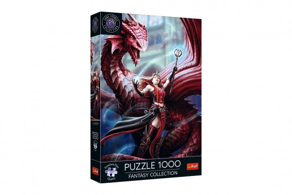 Puzzle Fantasy Collection: Scarlet Mage 1000 dielikov 48x68, 3cm v krabici 27x40x6cm