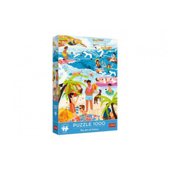 Puzzle The Art of Colour: V teple prázdnin 1000 dielikov 48x68, 3cm v krabici 27x40x6cm