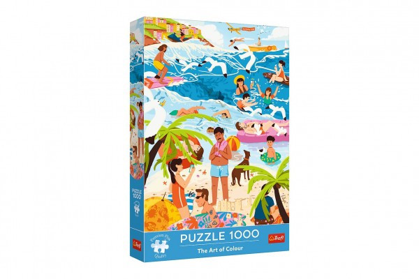 Puzzle The Art of Colour: V teple prázdnin 1000 dielikov 48x68, 3cm v krabici 27x40x6cm
