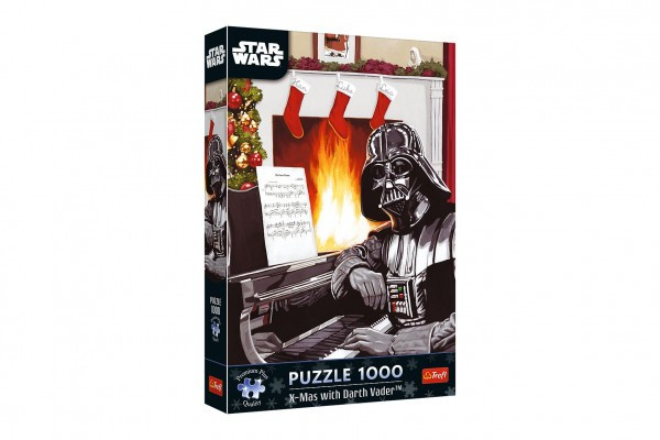 Puzzle Premium Plus: Star Wars - Vianoce s Darth Vader 1000 dielikov 48x68, 3cm v krabici 27x40x6cm