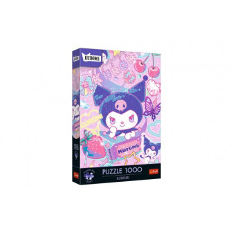 Puzzle Premium Plus: Kuromi 1000 dielikov 48x68, 3cm v krabici 27x40x6cm