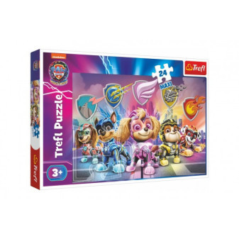 Puzzle MAXI Misia šteniat Tlapková patrola/Paw patrol 24 dielikov v krabici 40x27x6cm