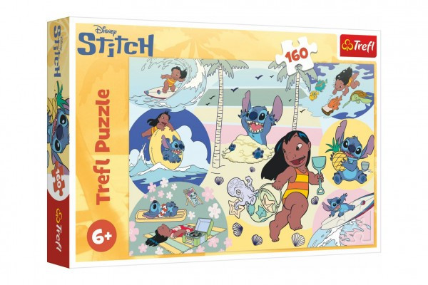Puzzle Pravidlá Stitche 41x27, 5cm 160 dielikov v krabici 29x19x4cm