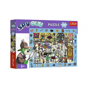 Puzzle Spy Guy - Múzeum 18,9 x13, 4cm 100 dielikov v krabici 33x23x6cm