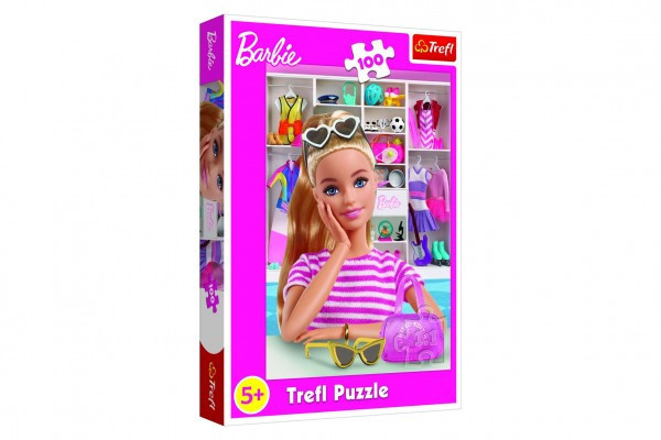 Puzzle Zoznámte sa s Barbie 100 dielikov 41x27, 5cm v krabici 19x29x4cm