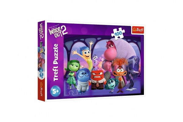 Puzzle V hlave 2/Inside Out 2 100 dielikov 41x27,5cm v krabici 29x20x4cm