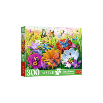 Puzzle Hmyz na lúke 300dielikov 60x40cm v krabici 34x26x5cm