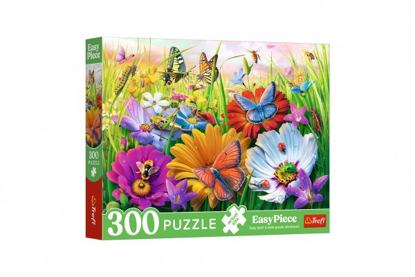 Puzzle Hmyz na lúke 300dielikov 60x40cm v krabici 34x26x5cm