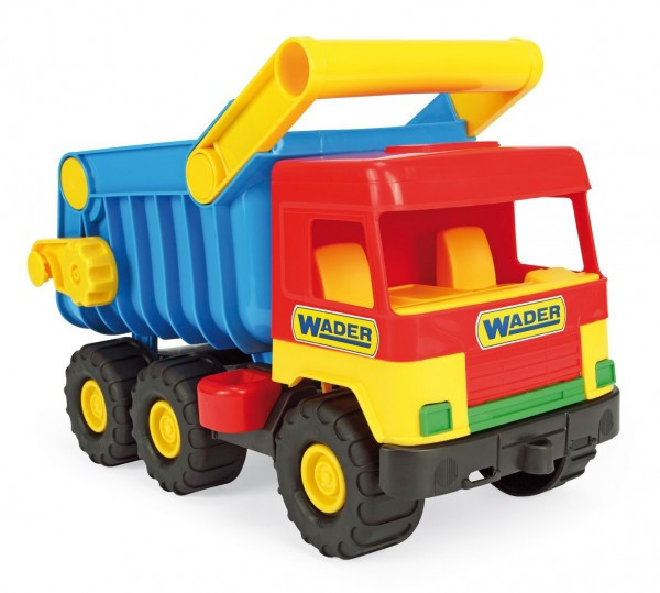 Auto middle Truck sklápač plast 38cm 2 farby Wader