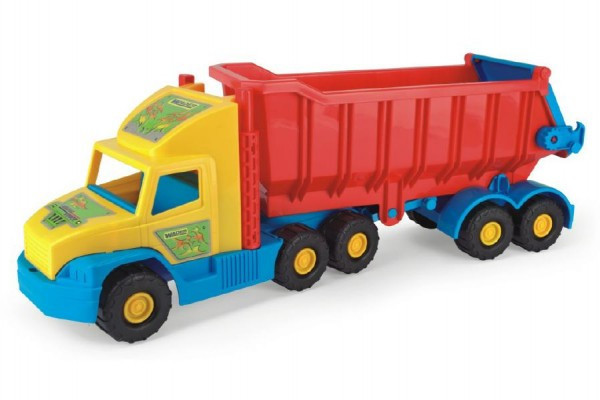 Auto Super Truck náves sklápač plast 75cm v sieťke 12m+ Wader