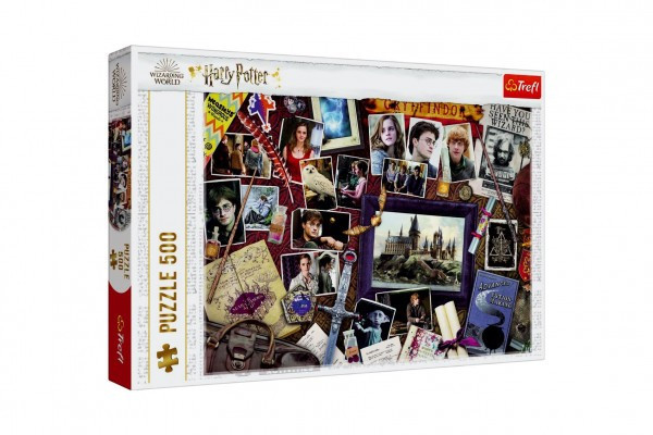 Puzzle Harry Potter/Bradavické spomienky 500 dielikov 48x34cm v krabici 40x27x4cm