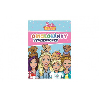 Omaľovánky Barbie 20x27, 5cm