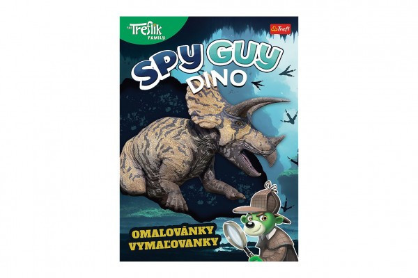 Omaľovánky Spy Guy Dino 20x27,5 cm