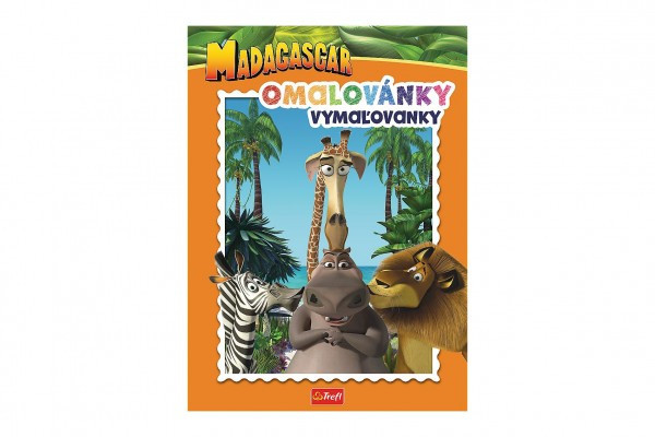 Maľovanky Madagascar 20x27,5cm